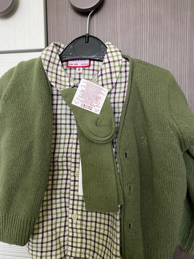 Conjunto camisa y chaqueta Neck & Neck niño