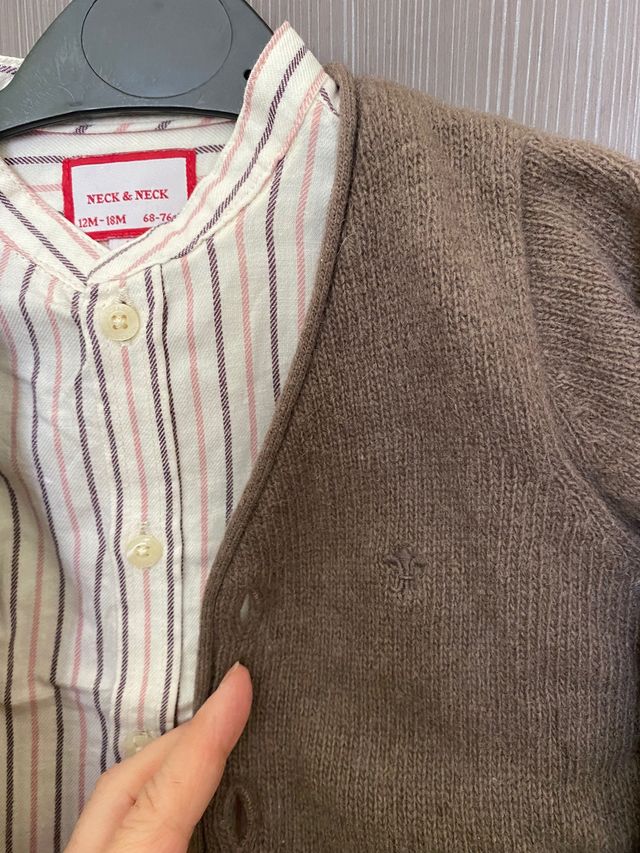 Chaqueta y camisa Neck & Neck niño