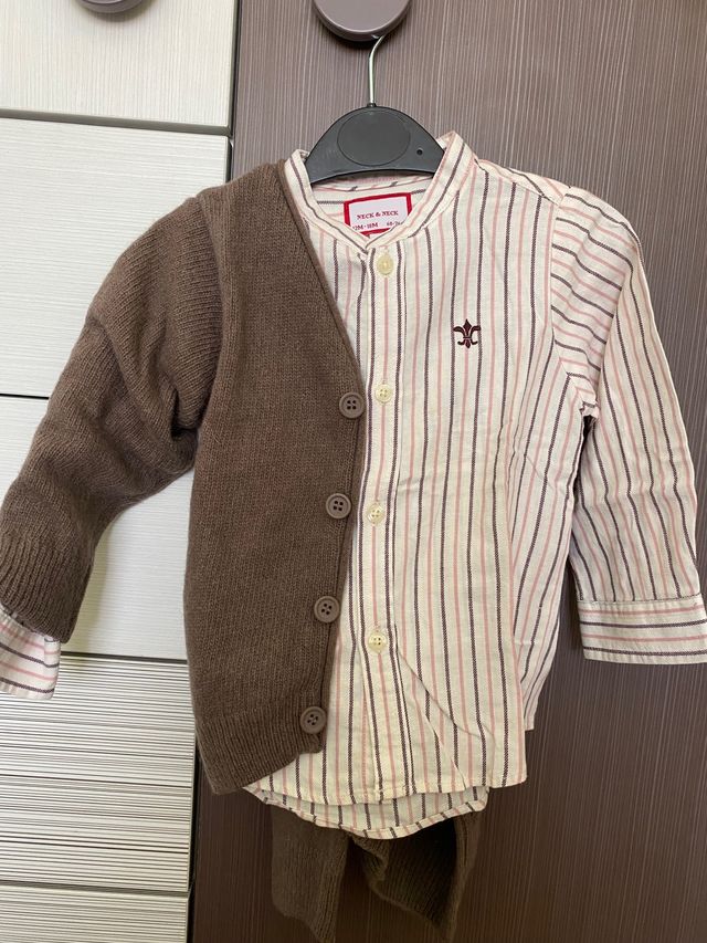 Chaqueta y camisa Neck & Neck niño