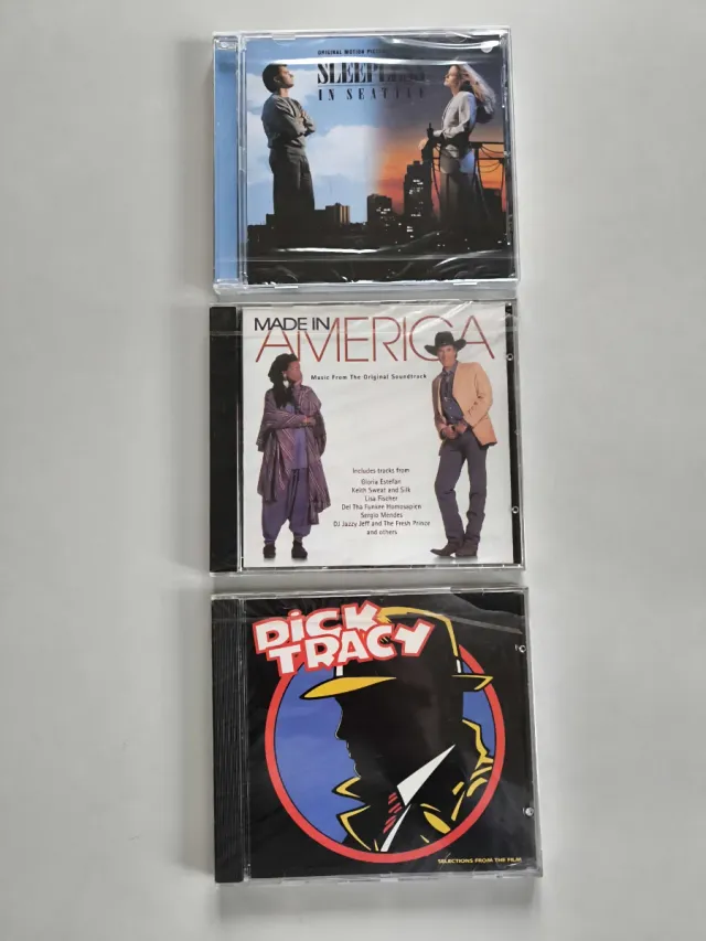 CDs BSO CINE. DRÁCULA. CHAPLIN. ROCKY.