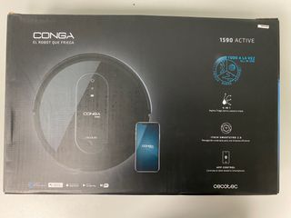 Robot aspirador cecotec Conga 1590 Active - 426 de segunda mano por 50 EUR  en Fuenlabrada en WALLAPOP