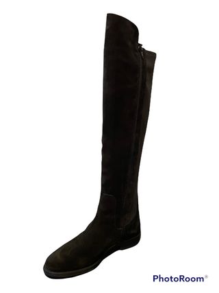 Bota alta mujer ALPE negra de segunda mano por 80 EUR en Zaldu en WALLAPOP