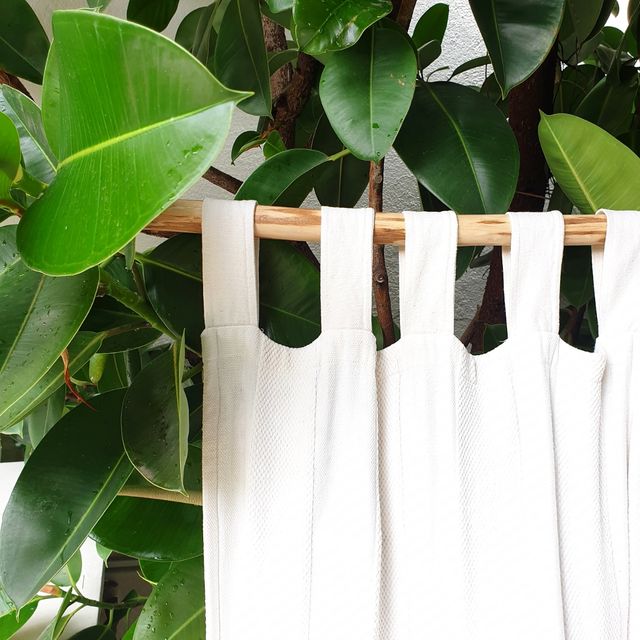 Barras para cortinas de madera artesanas