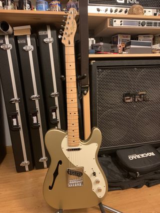 Squier Telecaster Thinline \\'69 Vintage Modified de segunda mano por 350  EUR en Gijón en WALLAPOP