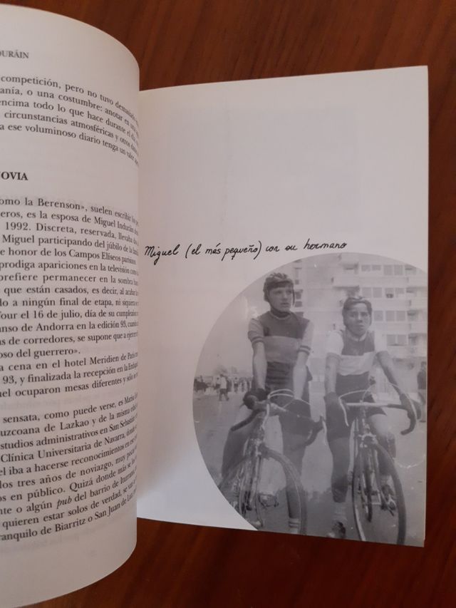 MIGUEL INDURAIN, UNA VIDA SOBRE RUEDAS