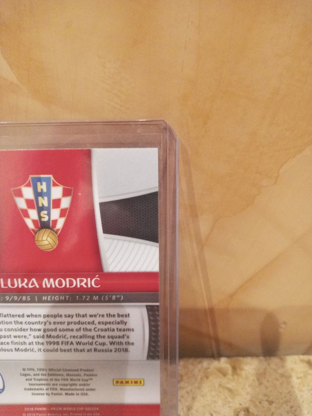 luka modric prizm silver