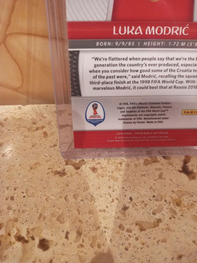 luka modric prizm silver