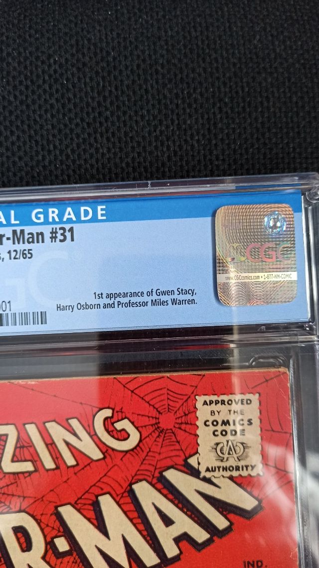 the amazing spiderman 31 cgc