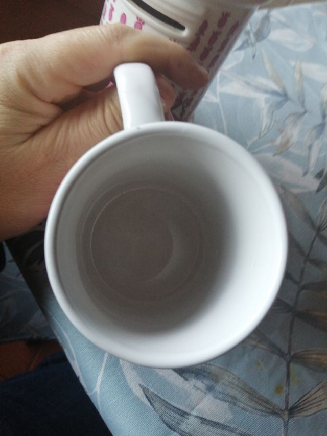 Pantera Rosa Buzón Correos y taza cerámica Vintage