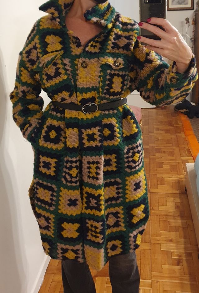 sobrecamisa/abrigo punto