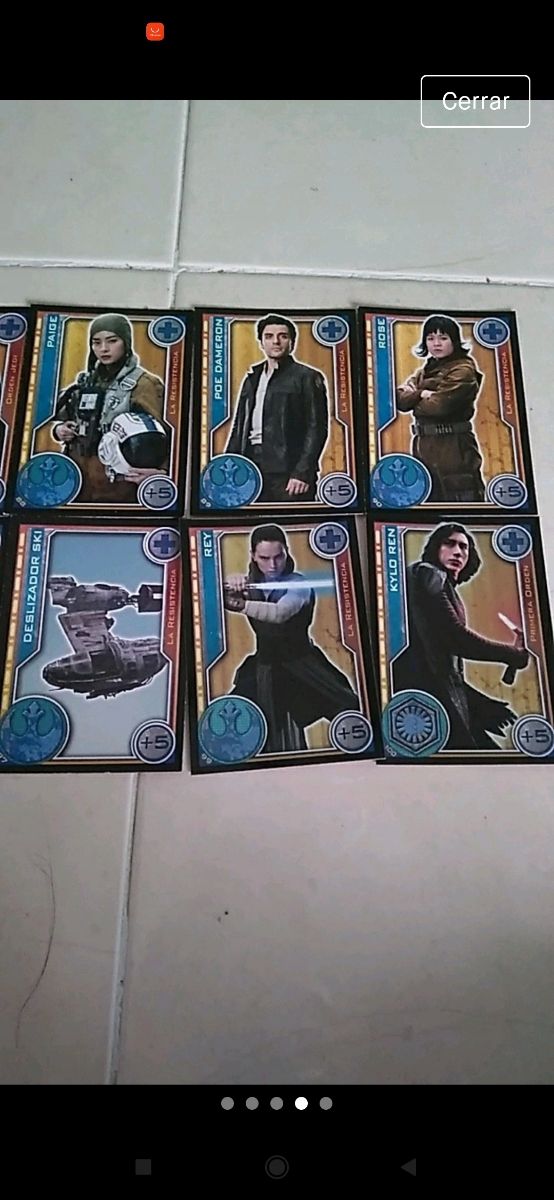 cartas star wars el camino del jedi