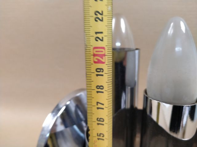 APLIQUE DE ACERO INOXIDABLE SPACE