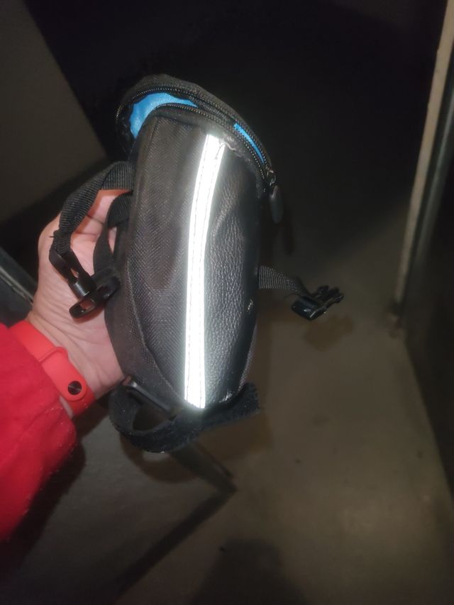 bolsa sillín bicicleta