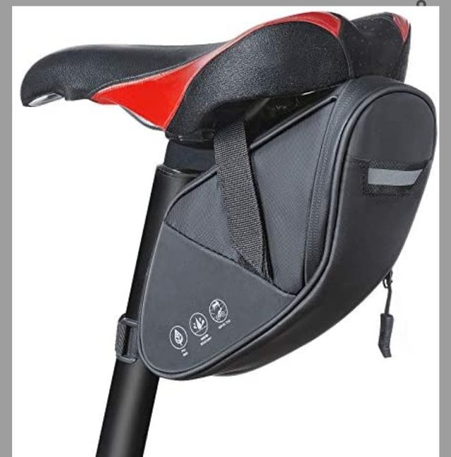 bolsa sillín bicicleta