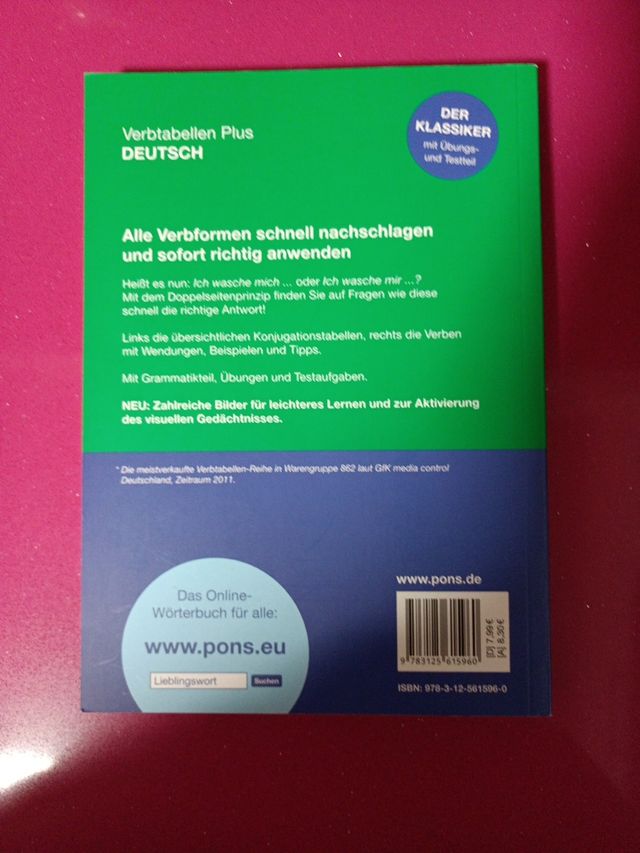 Verbtabellen Plus DEUTSCH