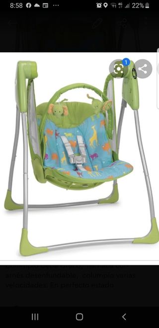 Columpio hamaca Graco de segunda mano por 20 EUR en Albal en WALLAPOP