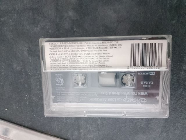 cassette louis armstrong disney