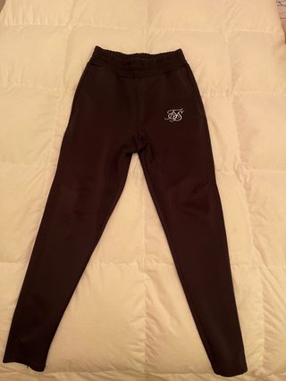 Pantalones SikSilk | Agility Textured Track Pant Black Hombre \u003c MyOmBox