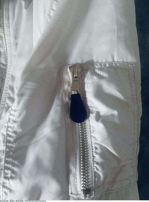 BOMBER Beige Cazadora Chaqueta