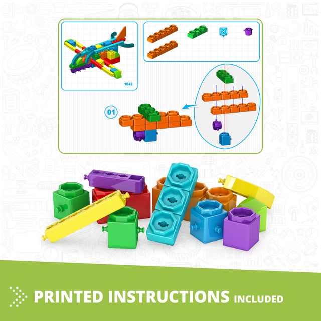 Juego de Construcción Qboidz AVIONES de Engino