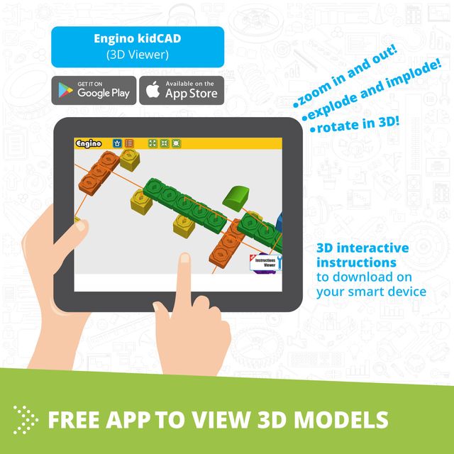 Juego de Construcción Qboidz AVIONES de Engino