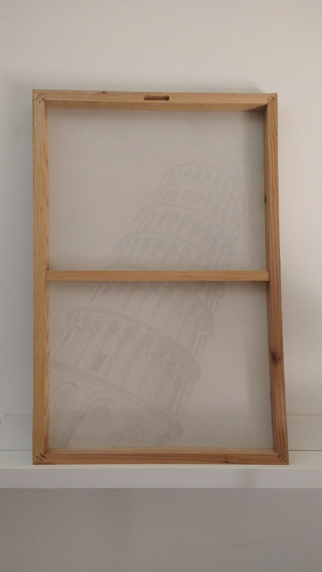 Cuadro lienzo blanco y negro