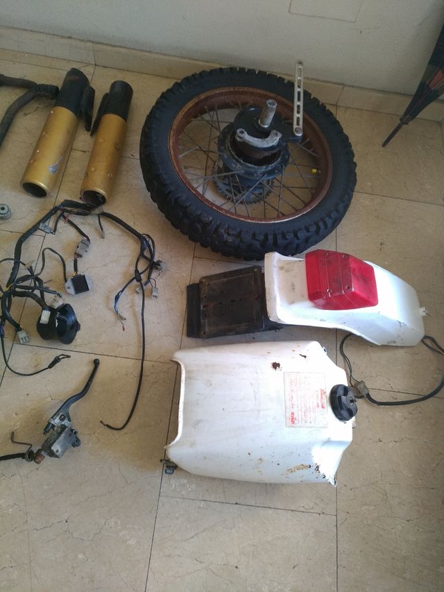 Despiece malaguti runner 125 rally