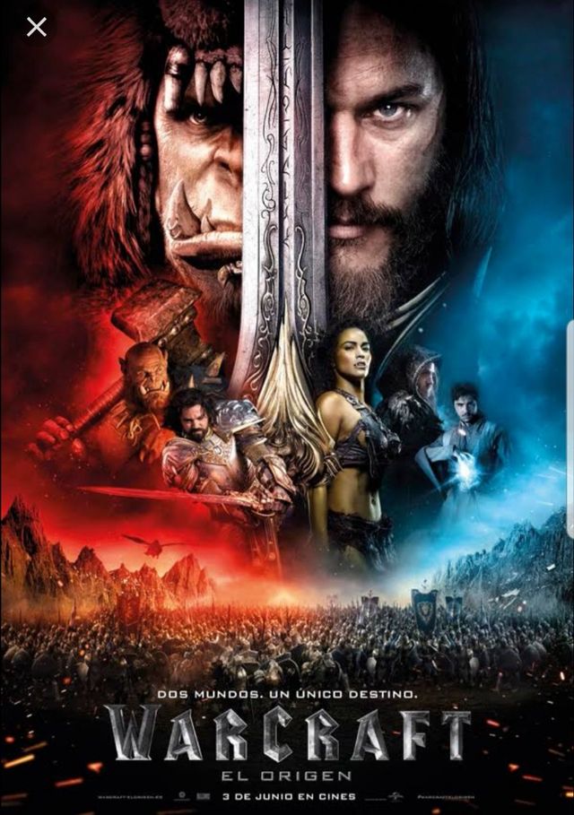 poster gigante de la saga warcraft