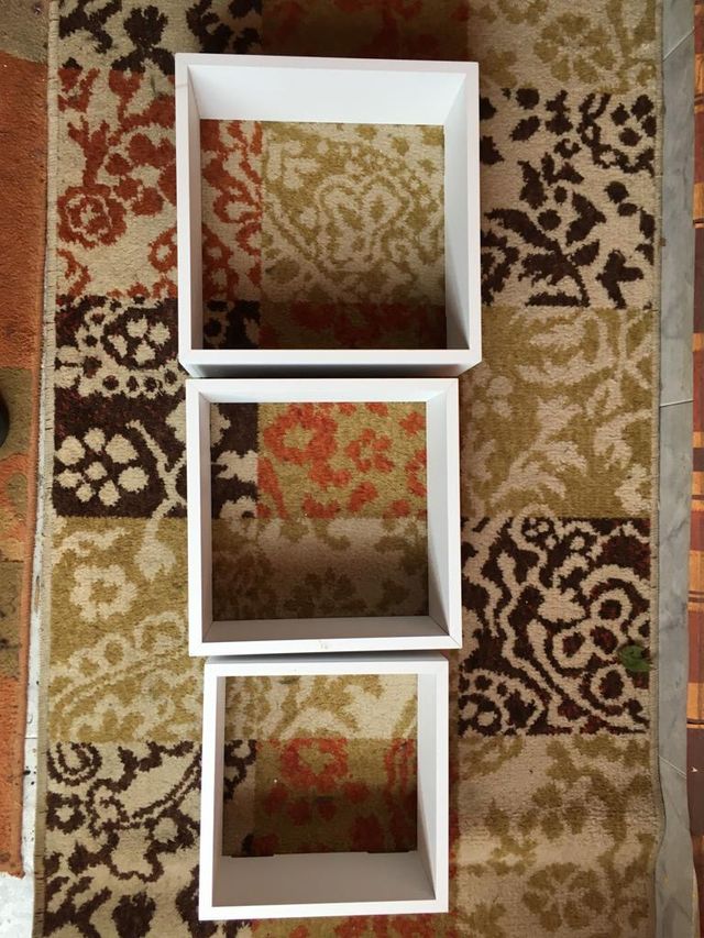 Set de estanterías cubo