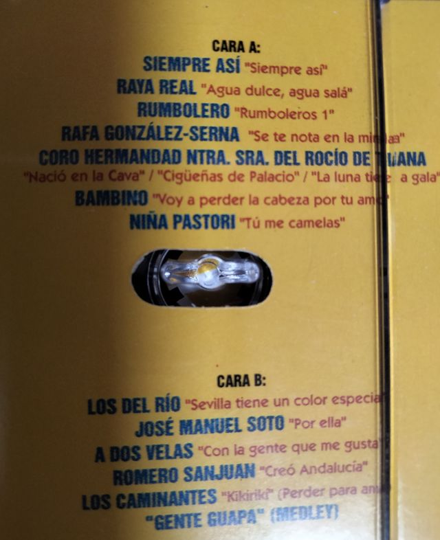 3 Cassettes NUEVOS - (Varios, Rumba Pop)