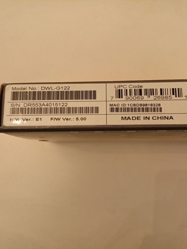 Wireless G USB D-LINK