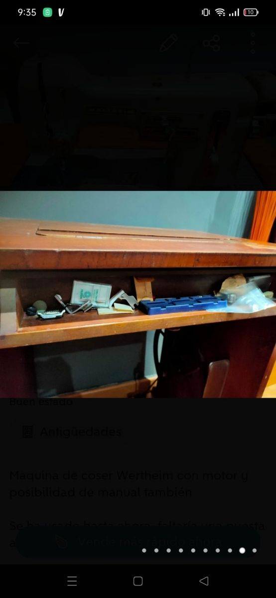 URGE MÁQUINA DE COSER WERTHEIM