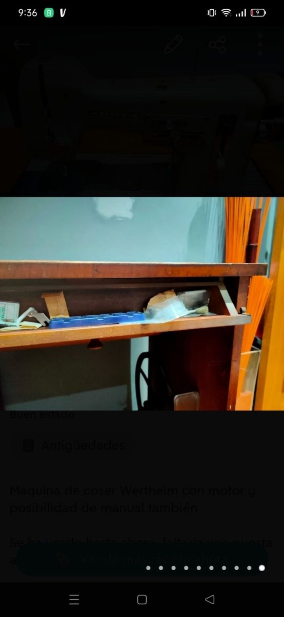 URGE MÁQUINA DE COSER WERTHEIM