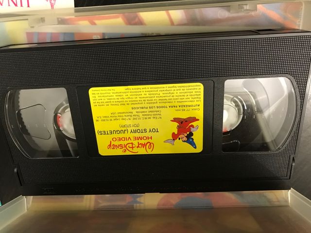 Toy Story en vhs disney