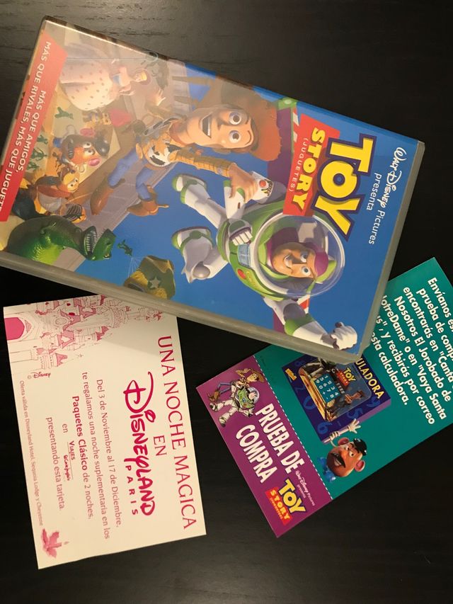 Toy Story en vhs disney