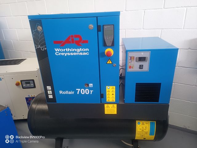 Compresor tornillo nuevo desde