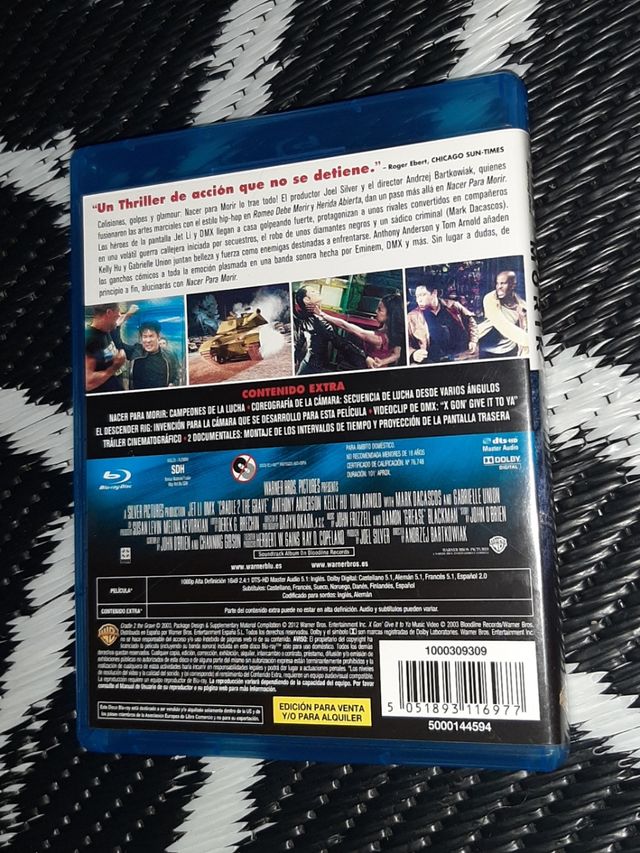 nacer para morir blu ray súper descatalogado