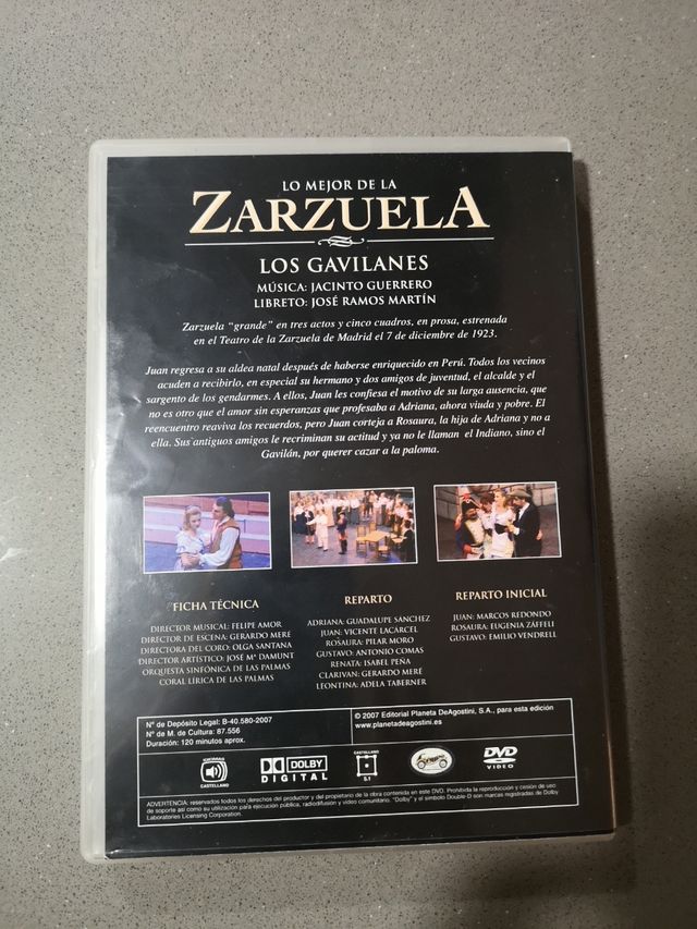 colección de zarzuela en dvd