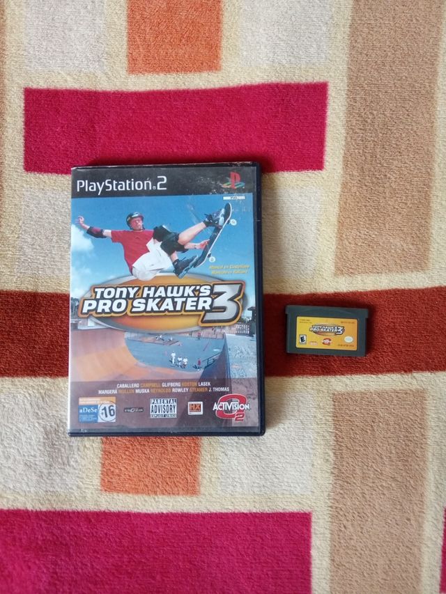 Tony Hawk's Pro Skater 3 PS2 & GBA
