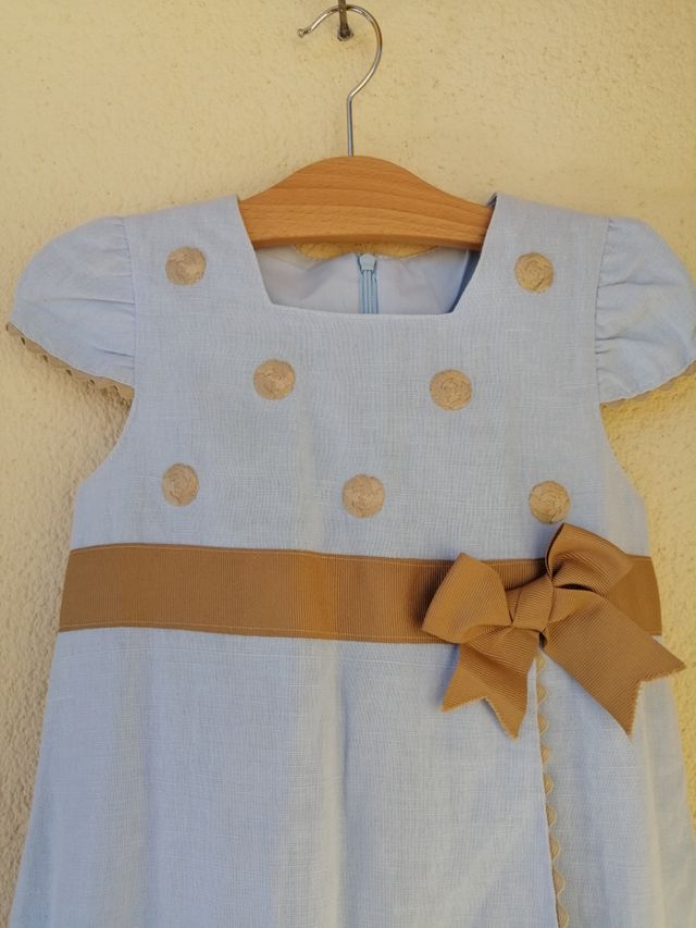 vestido talla 6 Yoedu lino