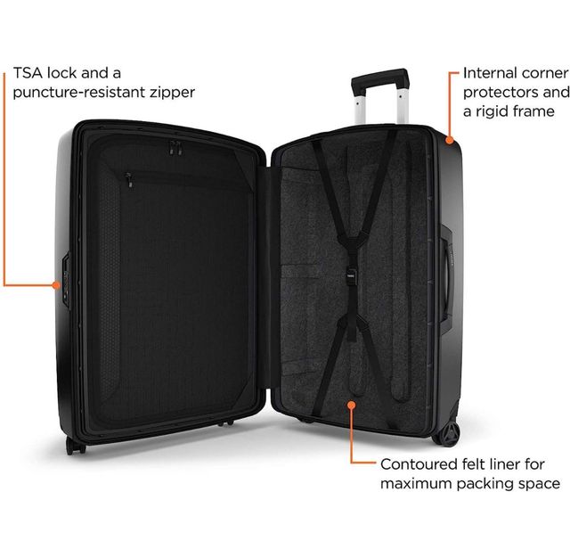 Valigia THULE REVOLVE RIGIDA con ruote 75CM NUOVA