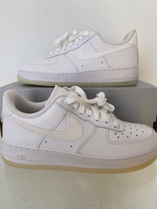 Nike Air Force 1 Blancas Glow in the dark 40 de segunda mano por 135 EUR en  Murcia en WALLAPOP