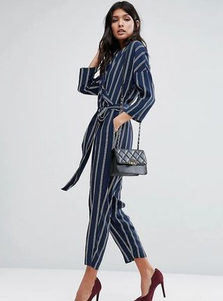 Mono a rayas Mango Suit de segunda mano por 22 EUR en Madrid en WALLAPOP