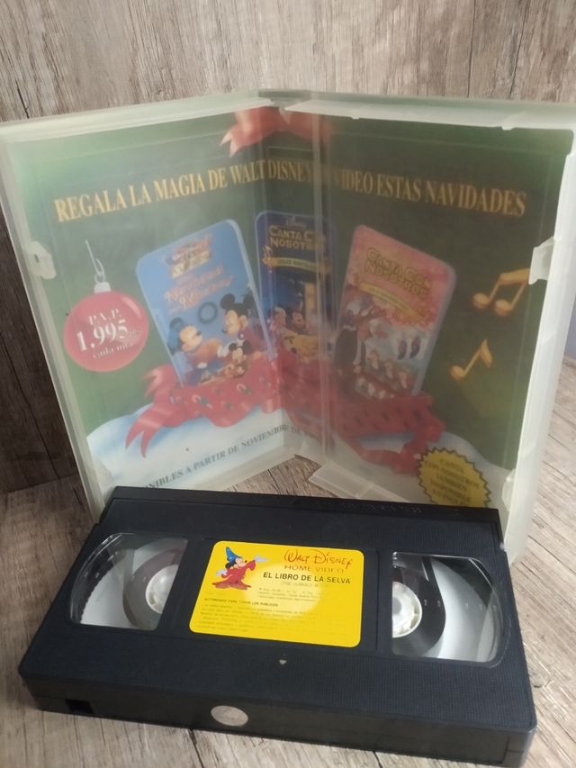 El libro de la selva VHS Pelicula