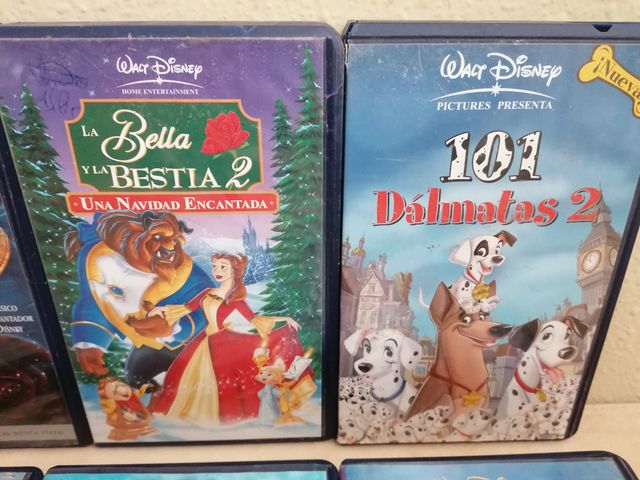 Lote de 8 cintas Vhs Disney Clasicos