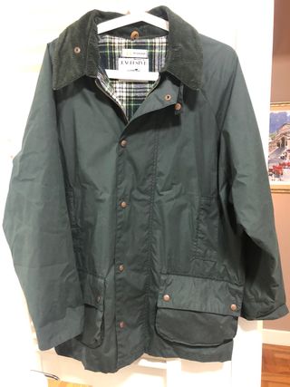 Sallkon. Parka tipo barbour. El corte ingles de segunda mano por 60 EUR en  Santiago de Compostela en WALLAPOP