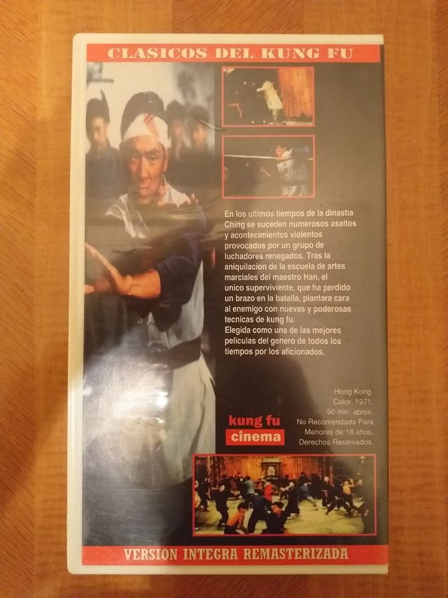 El luchador manco VHS remasterizada