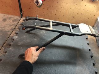 Sub chasis Pit bike YCF