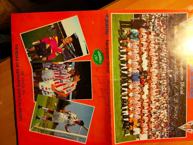 Banderín, Póster y Cromos Sporting Gijón