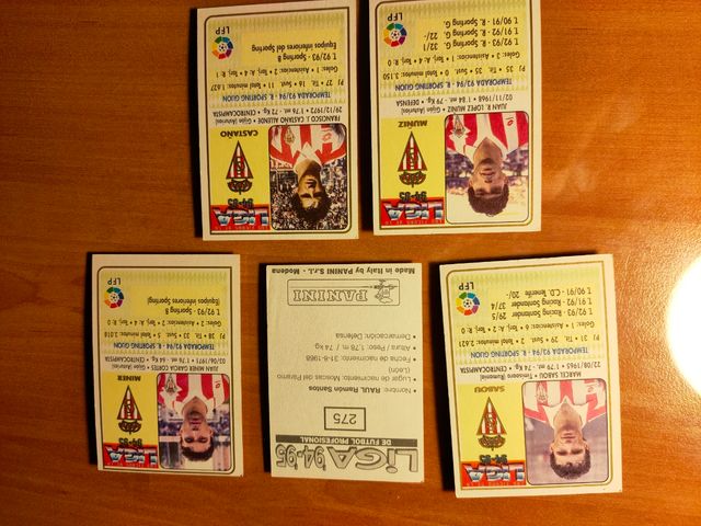 Banderín, Póster y Cromos Sporting Gijón